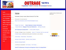 Tablet Screenshot of outragenews.org